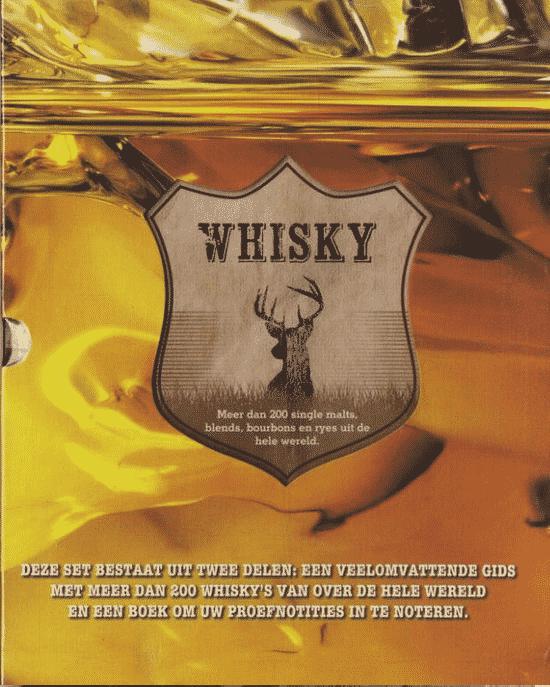 Whiskyboek en proef notitie - van Rebo Productions