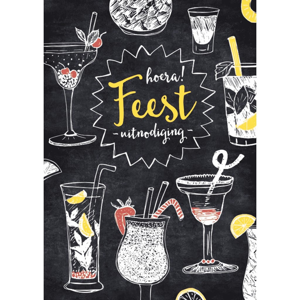 gin en tonic party uitnodiging