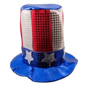Amerikaans thema feest: over the top! amerikaanse hoed