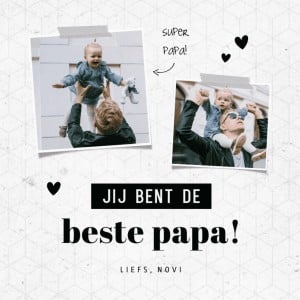Waar komt de Vaderdag traditie vandaan? vaderdag kaart