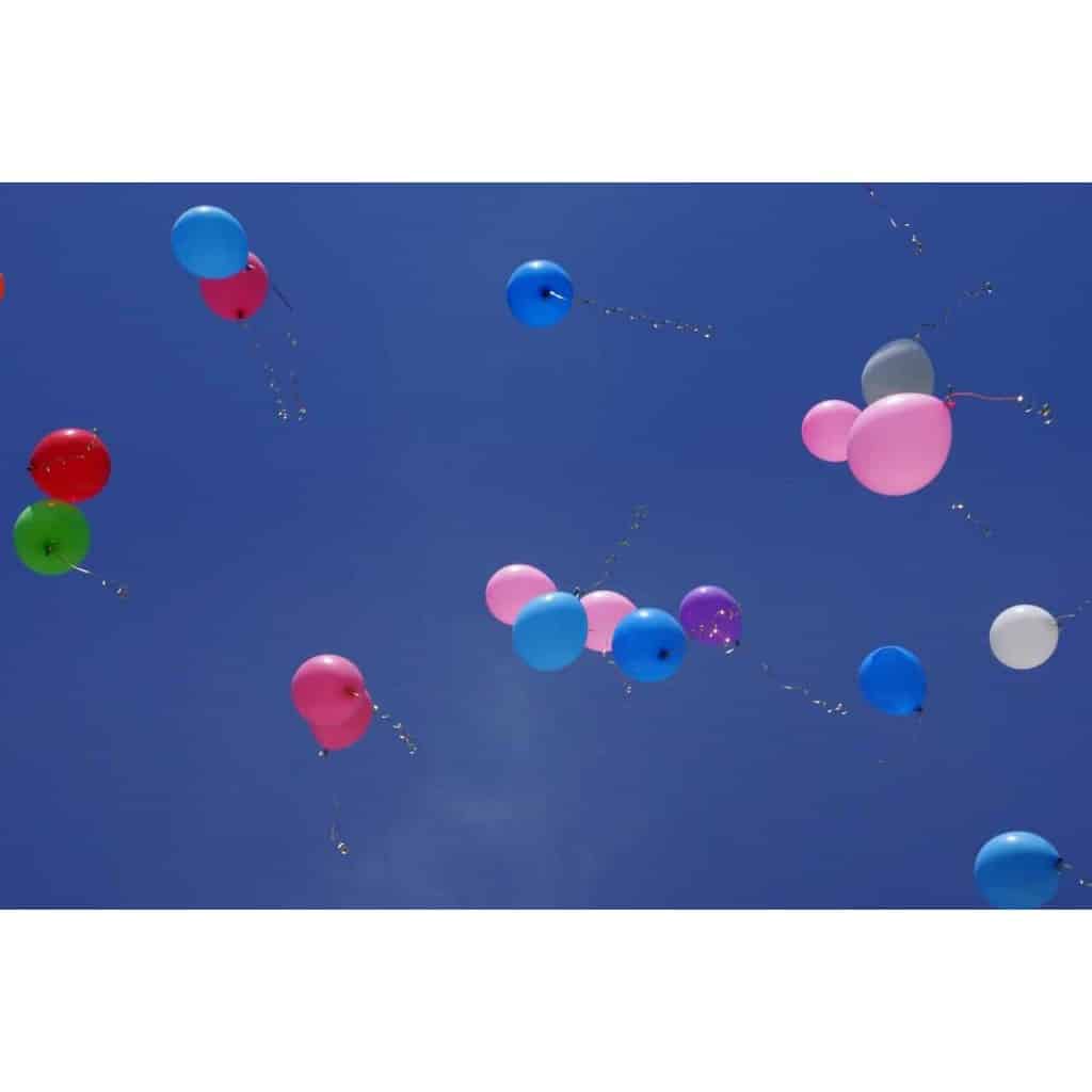 ballonnen oplaten