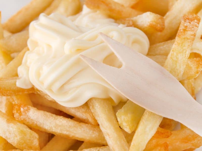 frietje met mayonaise