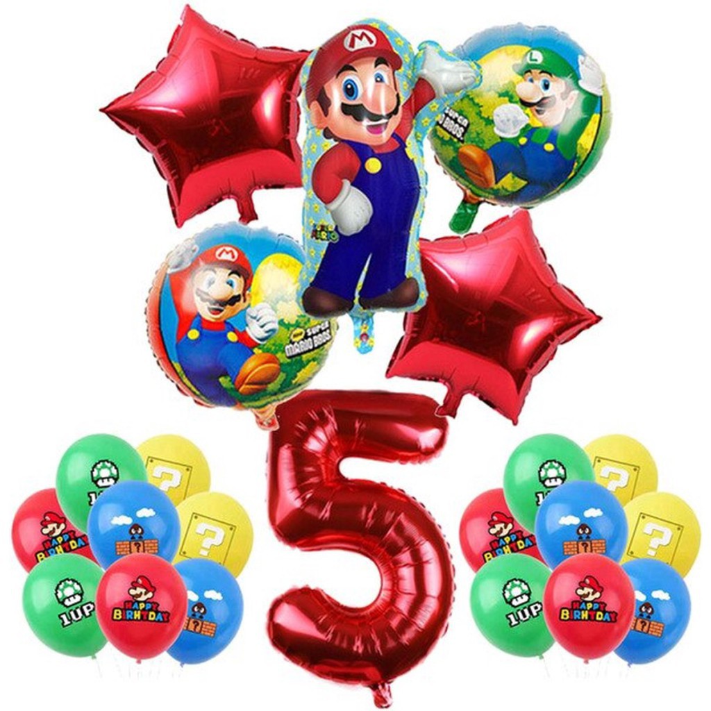 super mario feestversiering super mario feestpakket 22 stuks super mario verjaardag super mario ballonnen happy birthday super mario verja 4 1024x1024 1