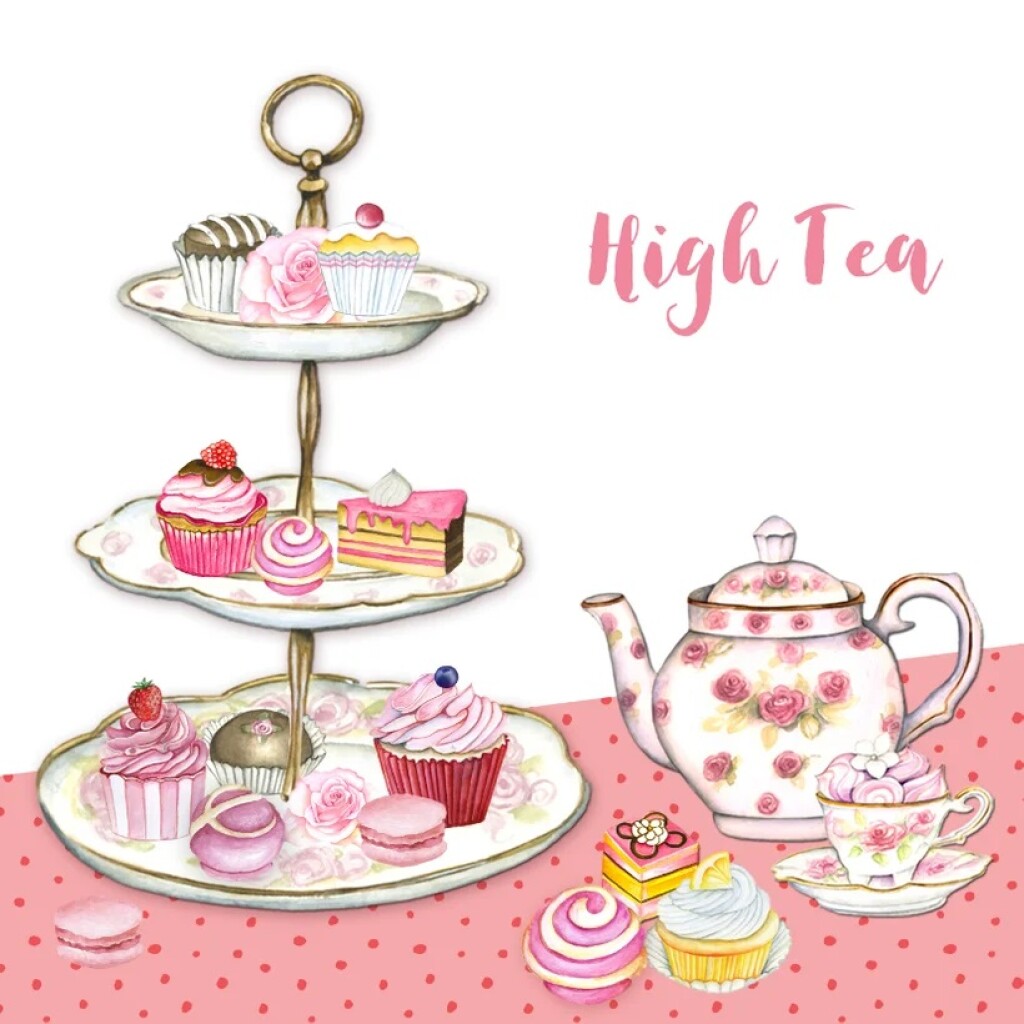 high tea feest uitnodiging