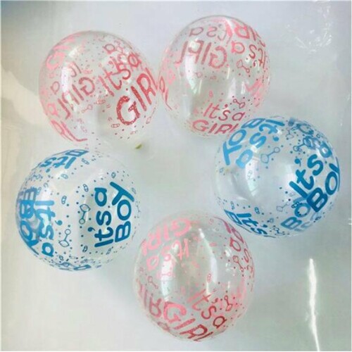 ProductGoods - 10x Gender Reveal Party Ballonnen -Verjaardag Kinderen - Ballonnen - Ballonnen Verjaardag - Gender Reveal Party - Kinderfeestje