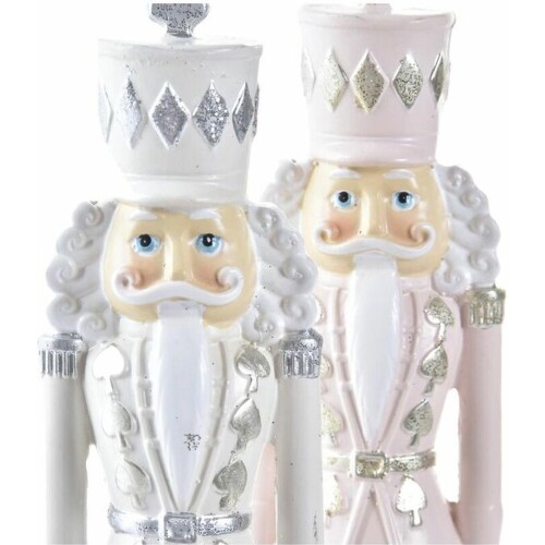 Kerstversiering DKD Home Decor Hars Notenkraker (4,5 x 4 x 17 cm) (2 Stuks)