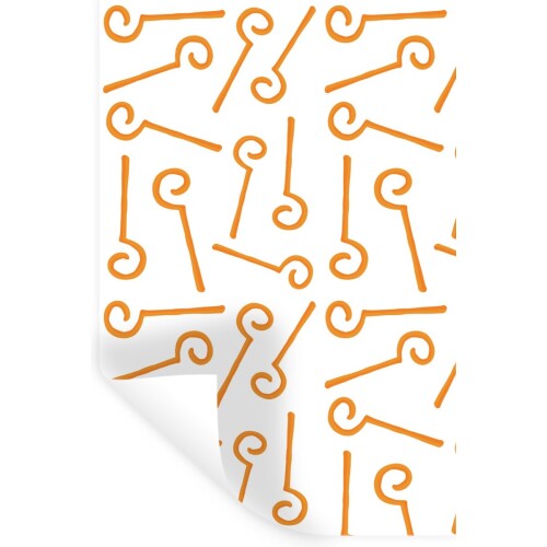 Muurstickers - Sticker Folie - Sint - Sinterklaas - Sinterklaas Staf - Kinderen - Jongens - Meisjes - Kind - 60x90 cm - Plakfolie - Muurstickers Kinderkamer - Zelfklevend Behang